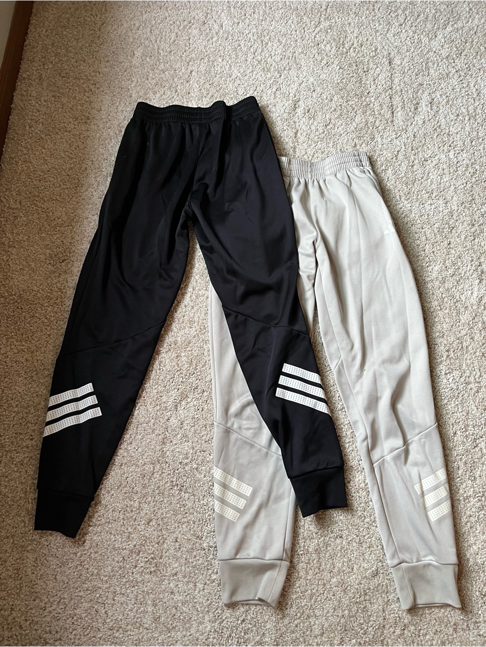Boys Adidas large fleece pants
